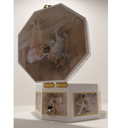 Portagioie Carillon Ballerina 14x8cm