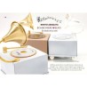 Grammofono Bluetooth in metallo 18cm 4 colori