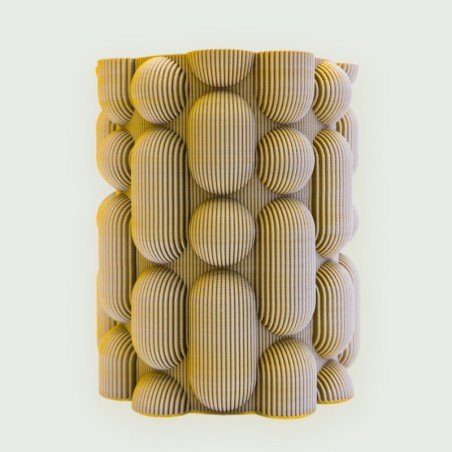 LAVA vase Bicolor  L 18cm