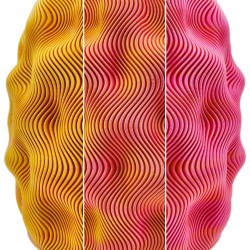 FIRE vase 2XL Wave 25cm