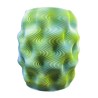 FIRE vase 2XL Wave Lemon Grass 25cm FIRE vase 2XL Wave Lemon Grass 25cm
