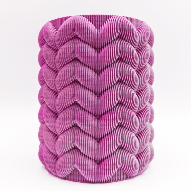 BABUSHKA vase Bicol. 3XL 27cm BABUSHKA vase Bicol. 3XL 27cm