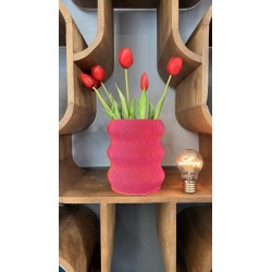 VOLNA vase XL bic. Cotton Candy 20cm