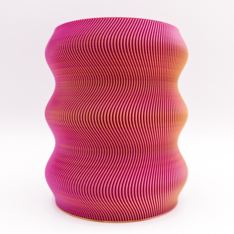 copy of copy of copy of copy of SPIRAL vase XL Bicolor 24cm