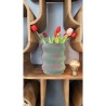 VOLNA vase 2XL bic. Mint Blush 23cm VOLNA vase 2XL bic. Mint Blush 23cm
