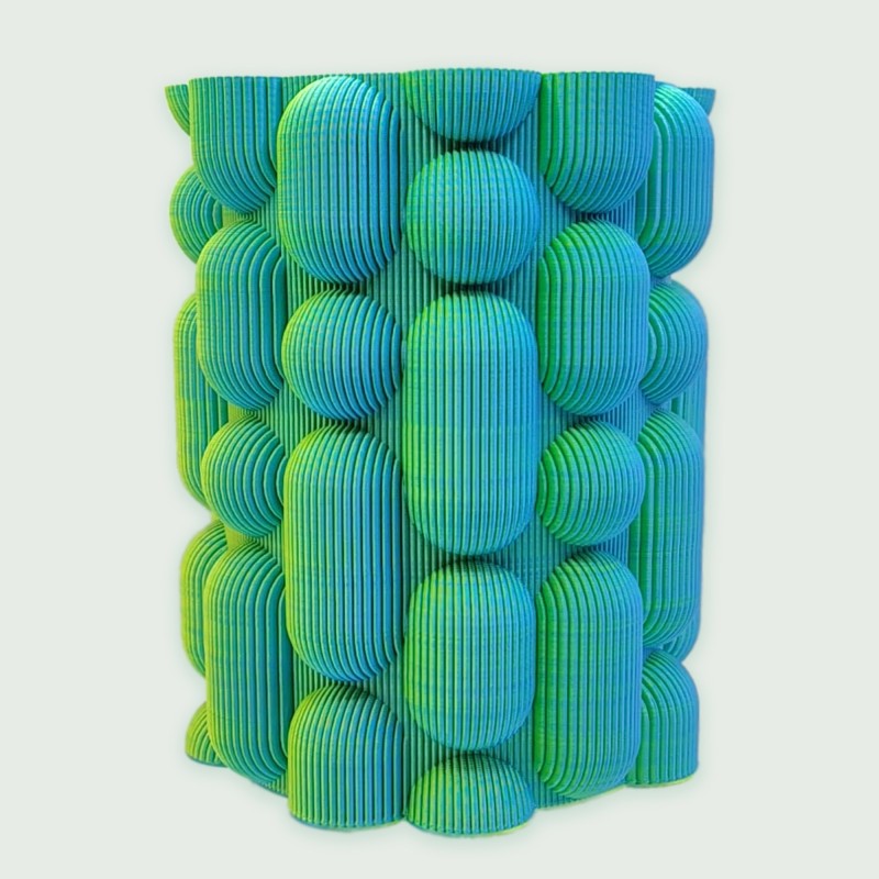 copy of LAVA vase Bicolor  XL 22cm