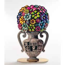 MINI GREEKPOP - Vaso Fiori -  DUE 15x9x4cm