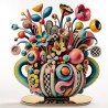 MINI LOLLYPOP - Vaso Fiori -  UNO 12x9x4cm