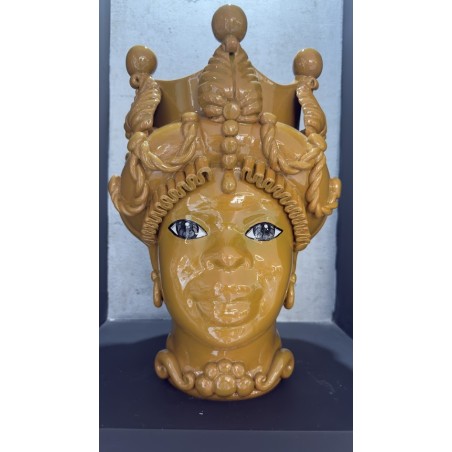 Testa Di Moro KORE Senape Monocromo Donna 45cm