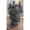 Testa Di Moro KORE Verde Ramina Monocromo Uomo 45cm