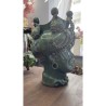 Testa Di Moro KORE Verde Ramina Monocromo Donna 45cm