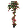 Bougainvillea H.240cm Fiori Fucsia E 
Tronco Naturale, Vaso Plastica 
Nero