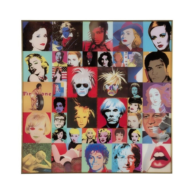 Quadro Su Cristallo POP Legacy 80x80cm Quadro Su Cristallo POP Legacy 80x80cm