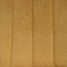 Sedia in Velluto Dorata 45x51x88,50cm
