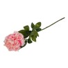 Peonia Rosa con Ramo Real Touch H.72CM