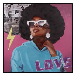 Disco Lady 100x100cm