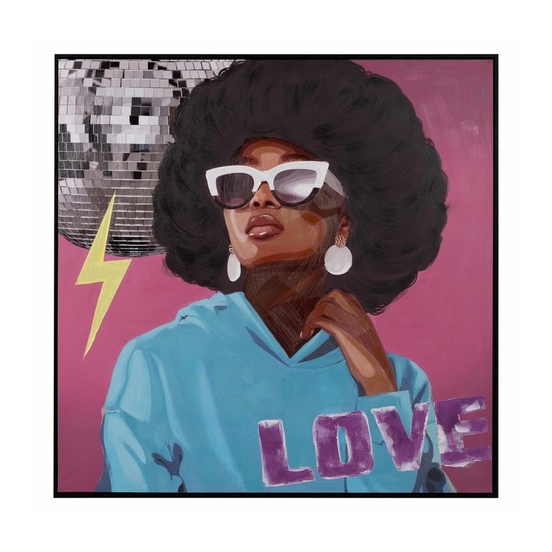 Disco Lady 100x100cm Disco Lady 100x100cm
