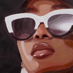 Disco Lady 100x100cm
