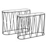 Set 2 Consolle Nere 107x79cm