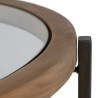 Tavolino Caffè Natural Nero 100x40cm Tavolino Caffè Natural Nero 100x40cm