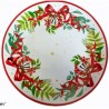 Piatto da Portata Xmas Carol 30cm in Porcellana - Arredo Elegante