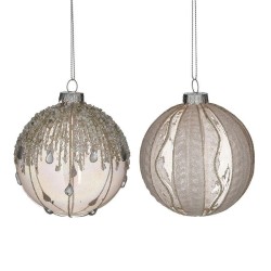 Sfera Pink Glitter 8cm: Decorazioni Uniche per la Tua Casa