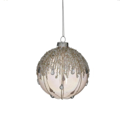 Sfera Pink Glitter 8cm: Decorazioni Uniche per la Tua Casa