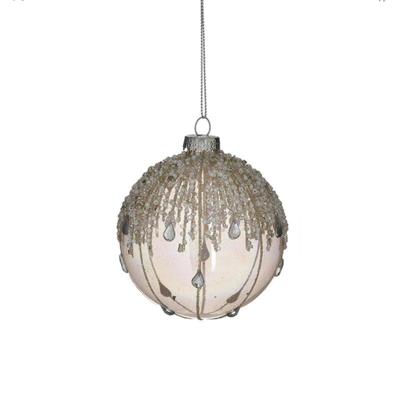 Sfera Pink Glitter 8cm: Decorazioni Uniche per la Tua Casa