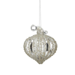 Cipolla Argento Glitter 10cm