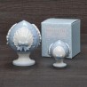 Pumo Cuoricini Azzurro 14 cm - Bomboniera Elegante Pumo Cuoricini Azzurro 14 cm - Bomboniera Elegante