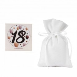 Magnete Cementina 18 Anni - Bomboniere Uniche e Personalizzate