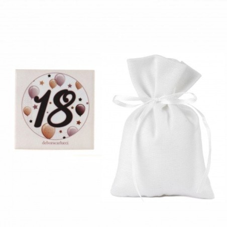 Magnete Cementina 18 Anni - Bomboniere Uniche e Personalizzate