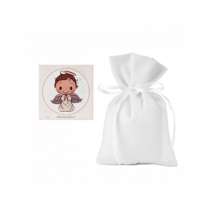 Magnete Cementina Angelo Boy - Bomboniere Uniche e Personalizzate Magnete Cementina Angelo Boy - Bomboniere Uniche e Personalizzate