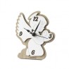 Orologio con Angelo in Legno Tortora - Bomboniere Uniche Orologio con Angelo in Legno Tortora - Bomboniere Uniche