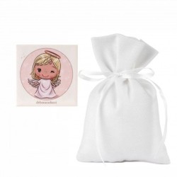 Magnete Cementina Angelo Girl - Bomboniere Uniche e Personalizzate