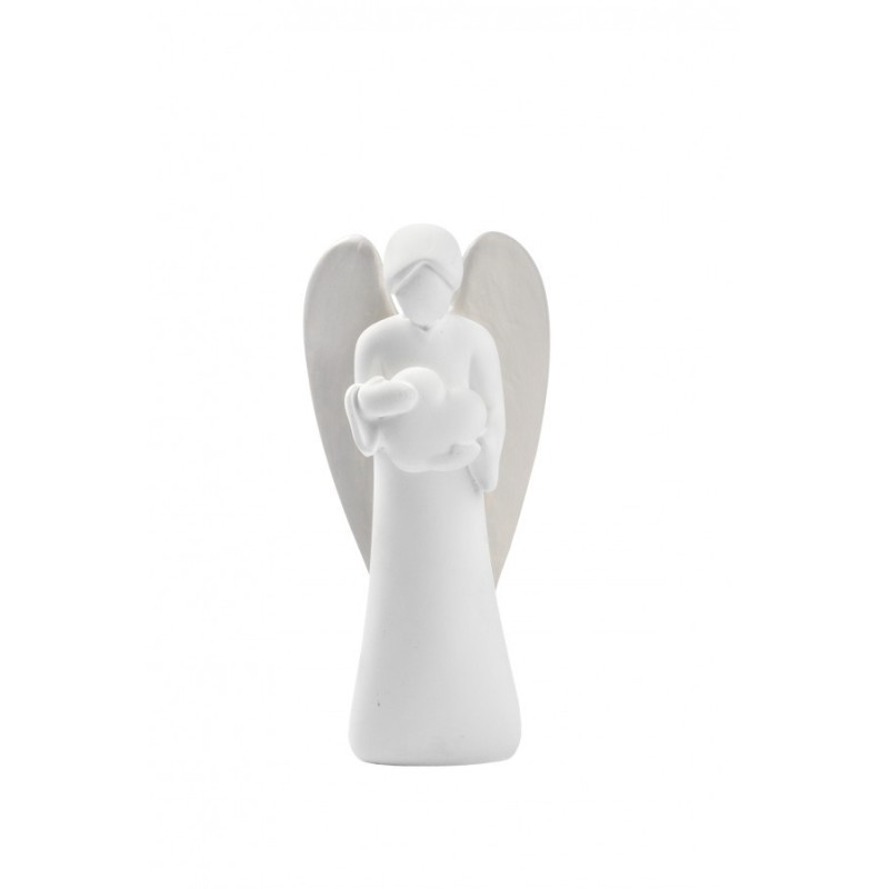 Statua Angelo con Cuore - Bomboniere Uniche e Personalizzate Statua Angelo con Cuore - Bomboniere Uniche e Personalizzate