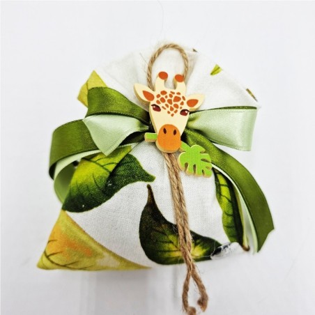 Sacchetto Handmade Jungla: Bomboniere Uniche e Personalizzate