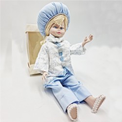 Piccolo Principe in Porcellana: Bomboniera Handmade 35cm