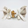 Caramella in Piquet Beige: Bomboniere Eleganti e Personalizzate
