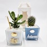 Vaso Personalizzato con Pianta Grassa - Design Unico e Regalo Perfetto Vaso Personalizzato con Pianta Grassa - Design Unico e Regalo Perfetto