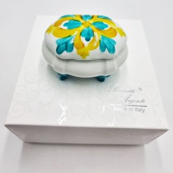 Scatolina in Ceramica Decorata - Eleganza Made in Italy