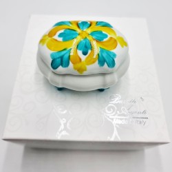 Scatolina in Ceramica Decorata - Eleganza Made in Italy