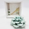 Profumatore Rosa Tiffany in Ceramica di Capodimonte - Eleganza per la tua Casa Profumatore Rosa Tiffany in Ceramica di Capodimonte - Eleganza per la tua Casa