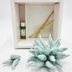Profumatore Riccio Tiffany in Ceramica di Capodimonte