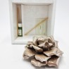 Profumatore Rosa Tortora in Ceramica di Capodimonte - Eleganza e Design Profumatore Rosa Tortora in Ceramica di Capodimonte - Eleganza e Design