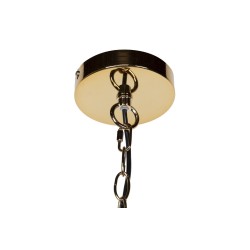 Lampadario Salmone e Blu: Design Unico per la Tua Casa