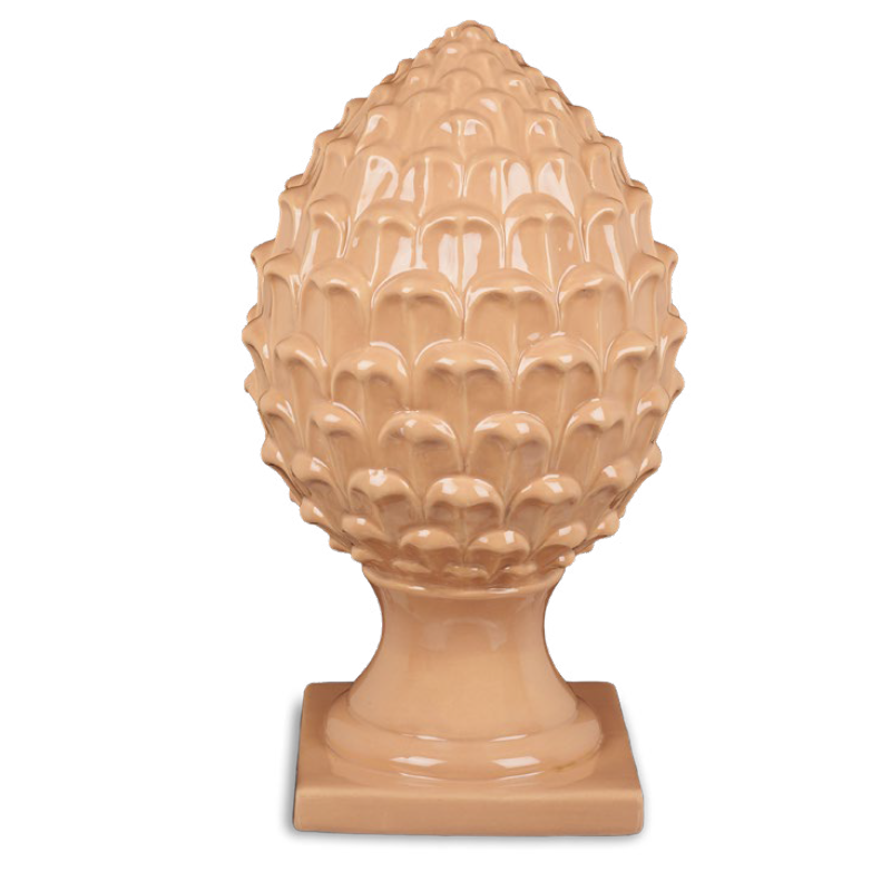 Pigna Cipria 15cm: Eleganza per la tua casa e bomboniere Pigna Cipria 15cm: Eleganza per la tua casa e bomboniere