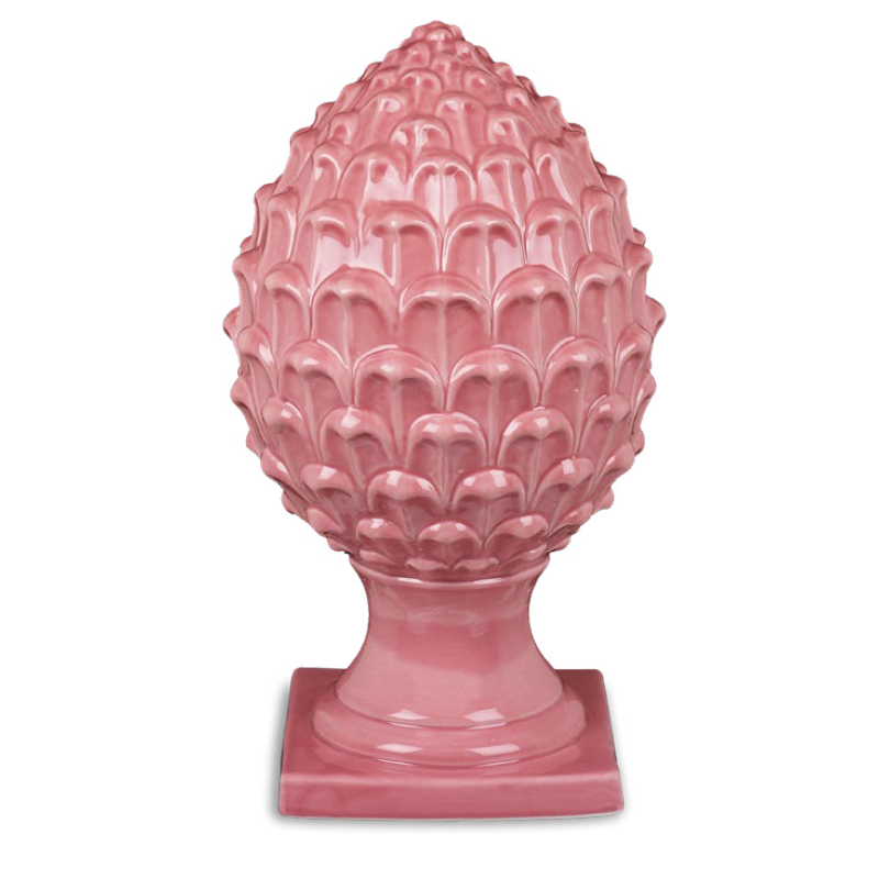 Pigna Rosa in Ceramica 15cm: Bomboniere Uniche e Eleganti Pigna Rosa in Ceramica 15cm: Bomboniere Uniche e Eleganti
