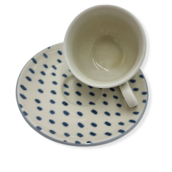Set 6 Tazzine Caffè in Ceramica - Idea Regalo Unica