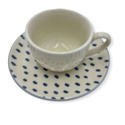Set 6 Tazzine Caffè in Ceramica - Idea Regalo Unica